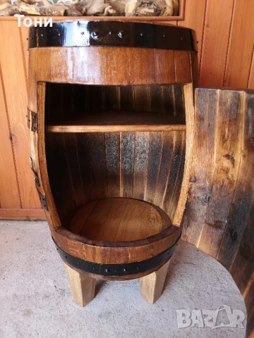 Бар от буре дъб, голямо, ново, снимка 5 - Други стоки за дома - 50543445