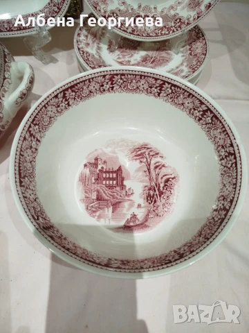 Комплект за хранене ROYAL MAASTRICHT CAMBRIDGE OLD ENGLAND, снимка 8 - Сервизи - 50494396