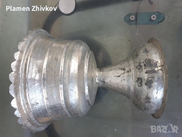 Потир за причастие от домашен иконостас , снимка 4 - Икони - 52874936