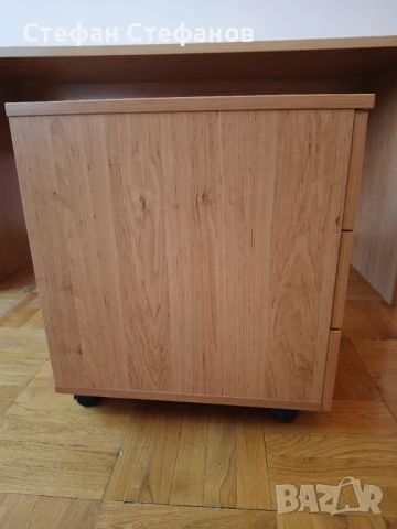 Бюро с подвижен модул за компютър/ученическо, снимка 8 - Бюра - 50512576