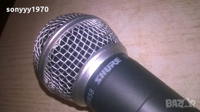 SHURE SM58-ВНОС ШВЕИЦАРИЯ, снимка 14 - Микрофони - 26626858