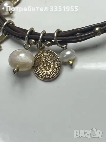 Сребърна Луксозна Гривна Италия, снимка 10 - Гривни - 49279298