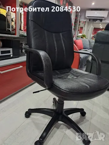 Офис стол -Австрия (до 150кг), снимка 9 - Столове - 49342797