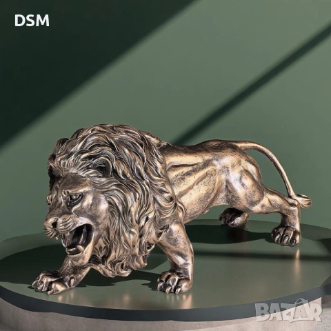 Нова Статуетка Лъв - 2 Варианта - Фигура за Декорация -31см, снимка 2 - Декорация за дома - 53334152