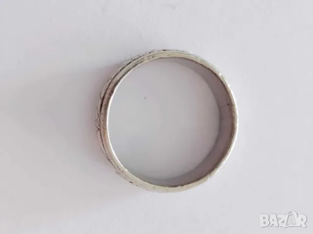 сребърна халка 50828, снимка 3 - Пръстени - 47505017