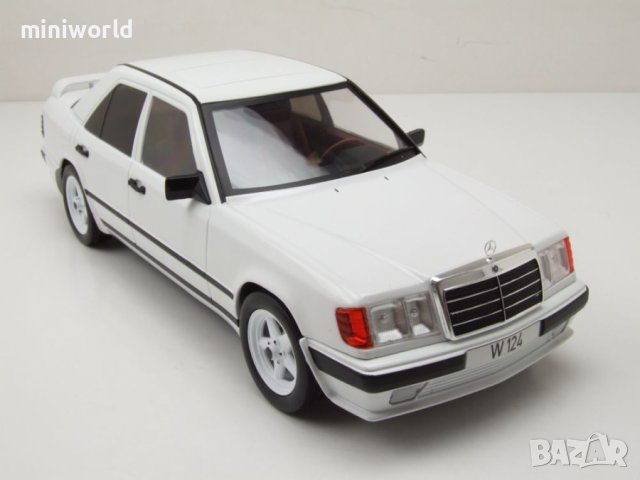 Mercedes W124 Tuning 1986 - мащаб 1:18 на Model Car Group моделът е нов в кутия, снимка 7 - Колекции - 39529566