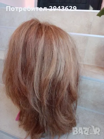 Перука от естествена коса , снимка 2 - Аксесоари за коса - 49404695