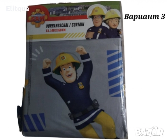 Детско перде с халки, модели с любими анимационни герои, снимка 8 - Други - 52715547