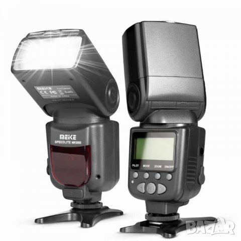 Светкавица E-TTL, TTL Светкавица за Canon 1300D, EOS 5D II 6D, 7D, 50D, 60D, 70D 550D 600D 650D 700D, снимка 5 - Светкавици, студийно осветление - 33522036
