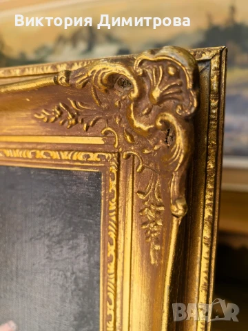 Картина "Картоиграчите" , снимка 7 - Картини - 51153350