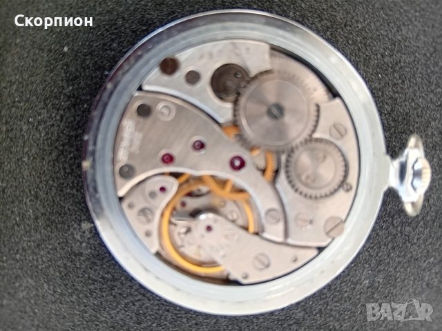 Джобен часовник - Молния - СССР - Рядък, снимка 5 - Джобни - 41627469