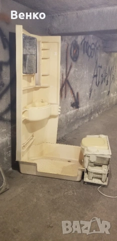 Продавам комплект кемперска баня с касетъчна тоалетна, снимка 2 - Къмпинг мебели - 53530173