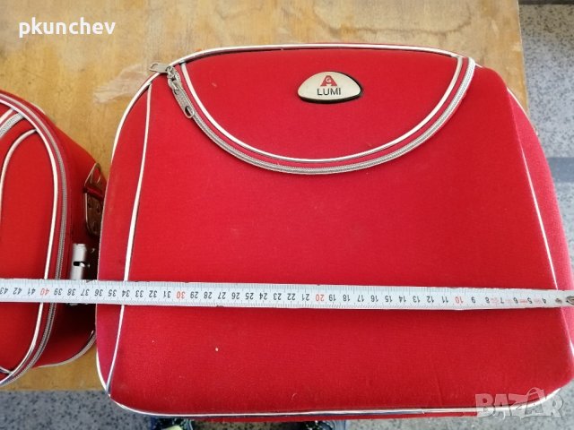 Комплект 2 броя чанти за багаж, аксесоари, козметика, снимка 13 - Куфари - 43460073