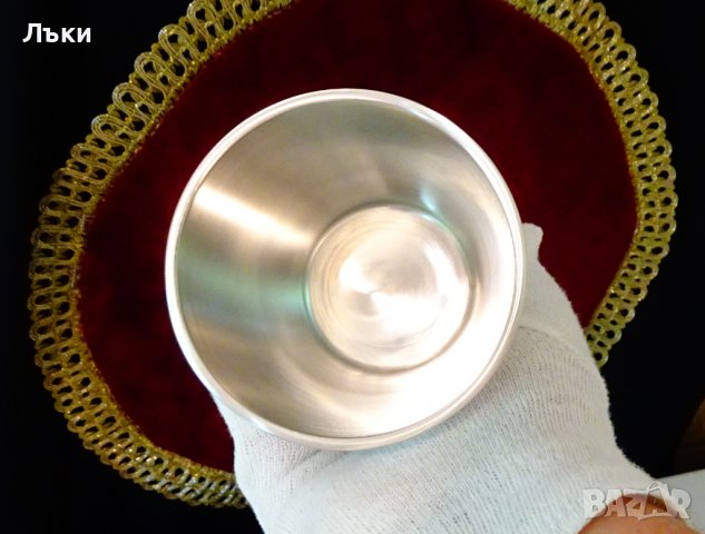 Чаша,халба от калай Мускетар. , снимка 4 - Антикварни и старинни предмети - 37417744