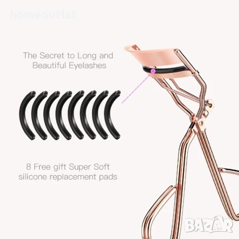 ПРОМОЦИЯ Козметичен аксесоар за извиване на мигли  BESTOPE PRECISION EYELASH CURLER HZ157, снимка 4 - Други - 51653386