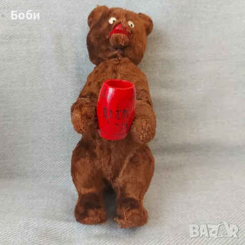 Стара Руска Механична Играчка Мечка, снимка 2 - Колекции - 47327418
