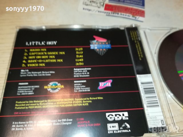 CAPTAIN JACK CD-ВНОС GERMANY 2211231201, снимка 11 - CD дискове - 43098988