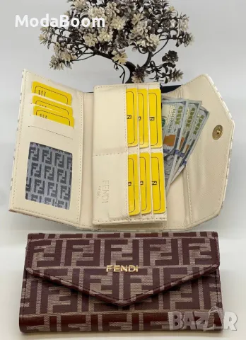 Fendi дамски портмонета различни цветове , снимка 6 - Портфейли, портмонета - 48241645