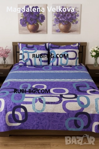 Спално бельо за приста , снимка 6 - Спално бельо - 52800230