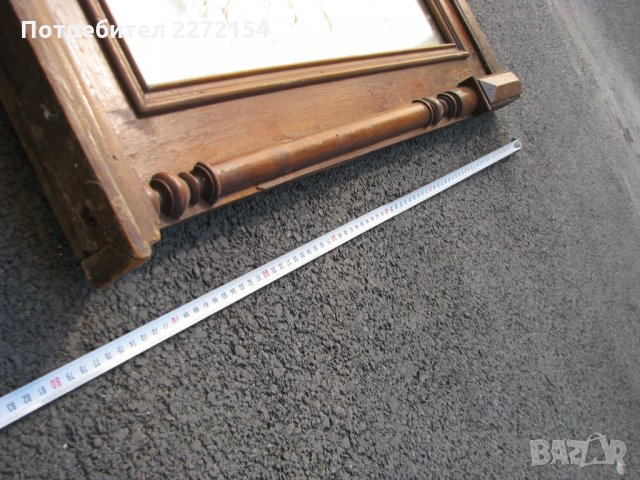 Старинно огледало, снимка 4 - Антикварни и старинни предмети - 28458229