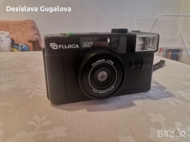 Лентов фотоапарат Fujica MF, снимка 3 - Фотоапарати - 51989516