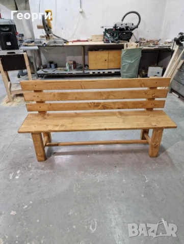 пейка от масив, снимка 2 - Градински мебели, декорация  - 50482741