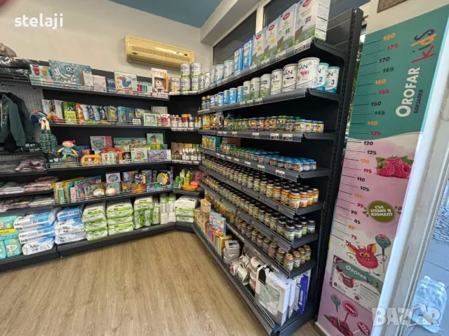 Метални стелажи за оборудване на магазин за детски стоки /НОВИ/, снимка 2 - Стелажи и щандове - 47605875