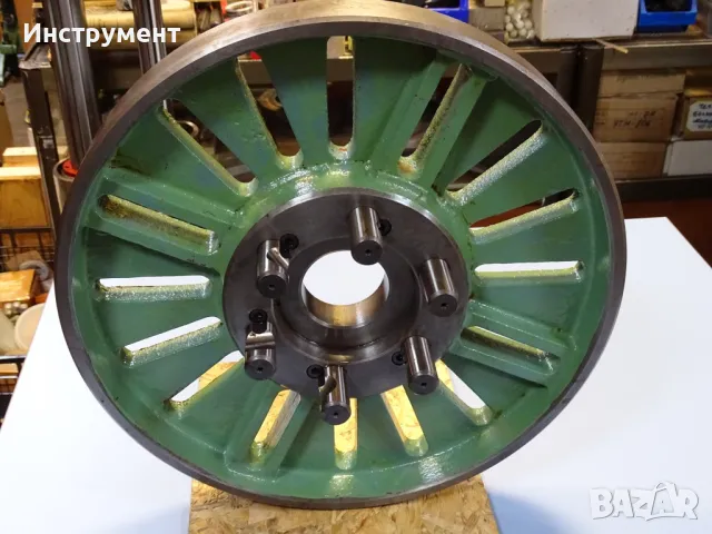 Планшайба за струг Ф 410mm "Record" DDR, снимка 5 - Резервни части за машини - 49257185