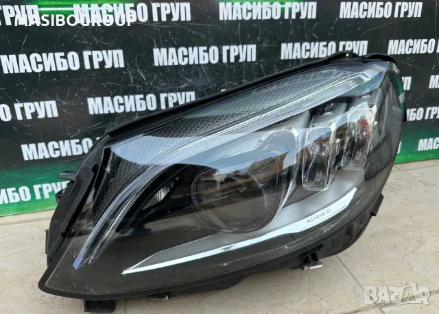 Фар ляв фарове MULTIBEAM LED за Мерцедес Ц205 Mercedes C-класа W205 фейс, снимка 4 - Части - 39680962