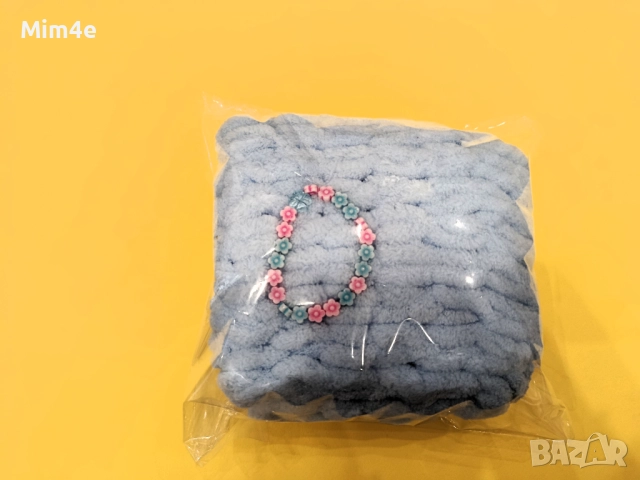 Ръчно изработени шалове и ластици (скрънчи)