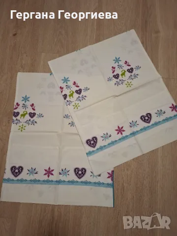 2 бр нови памучни калъфки за възглавтици, снимка 1