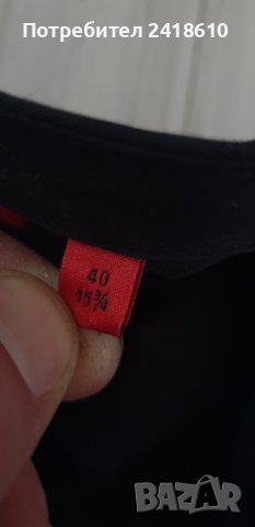 Hugo Boss HUGO Enrique Extra Slim Fit Mens Size 40/ 15 3/4/ М НОВО! ОРИГИНАЛ! Мъжка Риза!, снимка 12 - Ризи - 43061009
