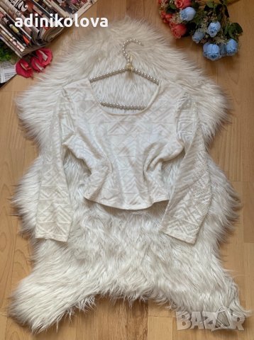 Къса дантелена блуза, снимка 1