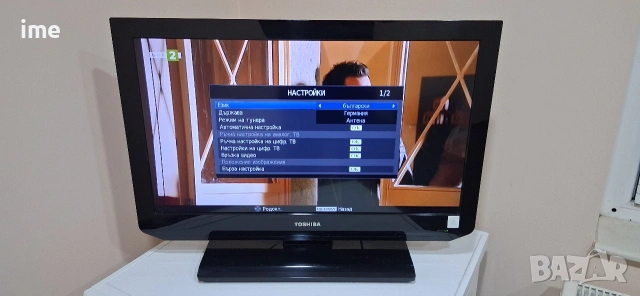 LCD телевизор Toshiba НОМЕР 02. Model 26EL833G. 26инча 66см. Цифров и аналогов тунер., снимка 8 - Телевизори - 53122434