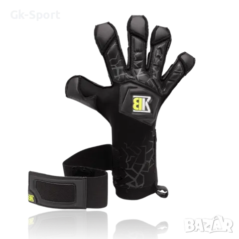 Вратарски ръкавици Bkeeper NAOS BLACK размер 9, снимка 2 - Футбол - 48272965