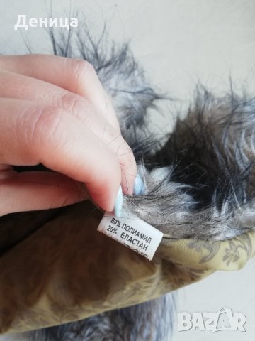 Късо елече от изкуствен косъм , снимка 4 - Жилетки - 32413064