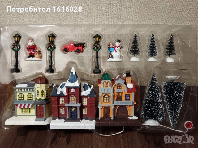 Нови LED светещи селца.с 3 светещи къщички, общо от 14 фигури., снимка 13 - Декорация за дома - 52346259