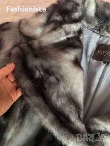 Дамско палтенце от еко косъм -ново, снимка 3 - Палта, манта - 27733268