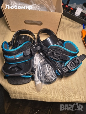 Автомати за сноуборд Elan Xenon Mini за деца  , снимка 3 - Зимни спортове - 52386988