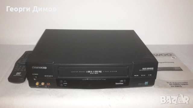 Видео VHS DAEWOO DV-K885o, снимка 16 - Плейъри, домашно кино, прожектори - 52798778