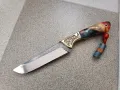 Ръчно изработен ловен нож от N690co стомана KD handmade knives ловни ножове, снимка 3