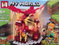КОНСТРУКТОР БРОНЯТА ОТ СЕРИЯТА МОЙ СВЯТ "MY WORLD"4В1 MG-1135-D РЕПЛИКА, снимка 1