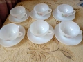 Предлагам френски сервиз за кафе/чай от аркопал, снимка 1