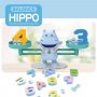 Образователна игра Везна с хипопотам, снимка 1