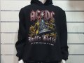 Нов мъжки суичър с дигитален печат на музикалната група АC/DC - HELL'S BELLS, дяволчета, снимка 2