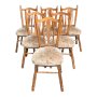 Дървени трапезни столове 6бр.комплект