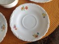 Vintage 1909-1925. Нов. Немски сервиз за кафе/чай и десерт за двама, кана и 2 тройни сета., снимка 7