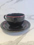 Комплект керамични чаши за кафе, снимка 1 - Сервизи - 44877076