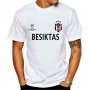 Футболна тениска на BESIKTAS Шампионска Лига!Фен Tениска на Бешикташ с име и номер!