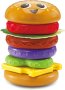 VTech Baby Бургер играчка за подреждане и сортиране с 6 парчета храна за малки деца, снимка 1 - Образователни игри - 43948674